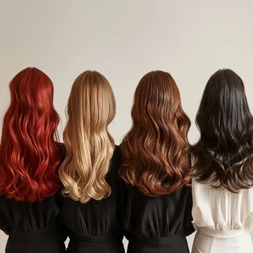 Professional shampoo and blowout styling