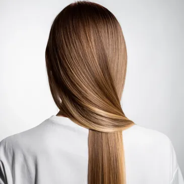 Professional salon hair treatment