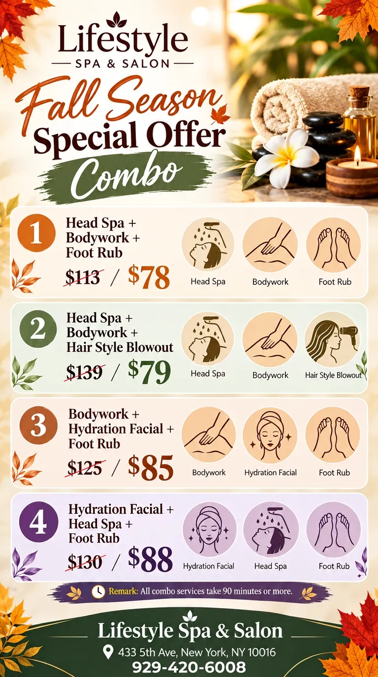 Lotus Spas Halloween Special - 2-Hour Ultimate Relaxation Experience, Halloween Special Only $226